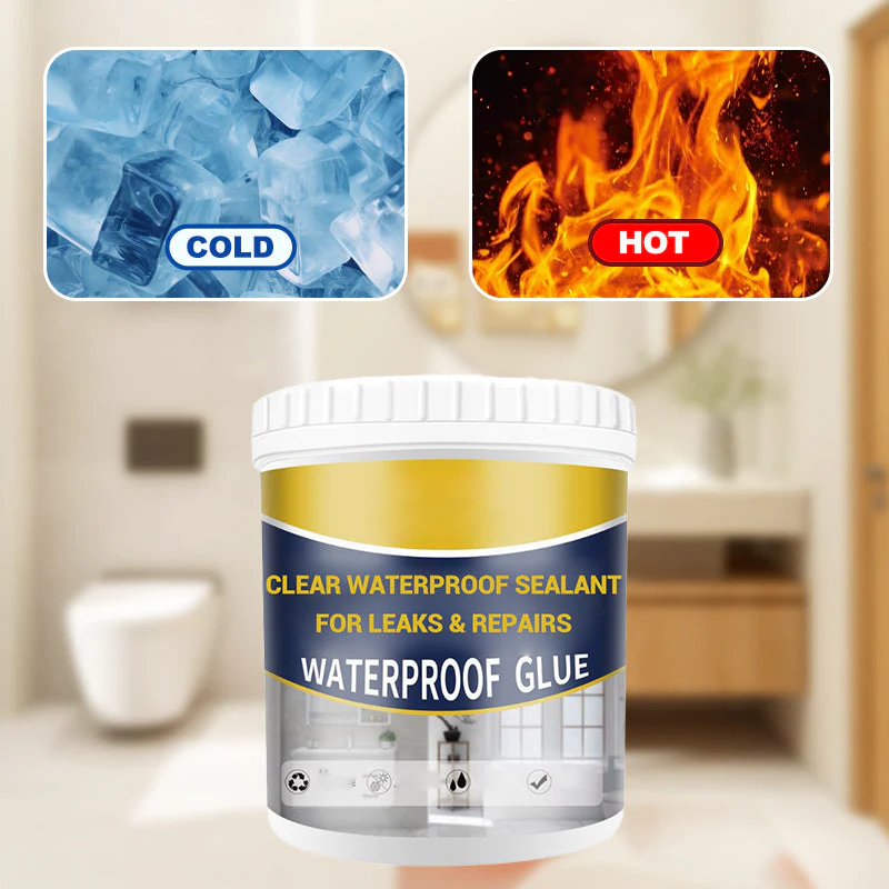 Clear Waterproof Sealant for Leaks & Repairs - Image 6