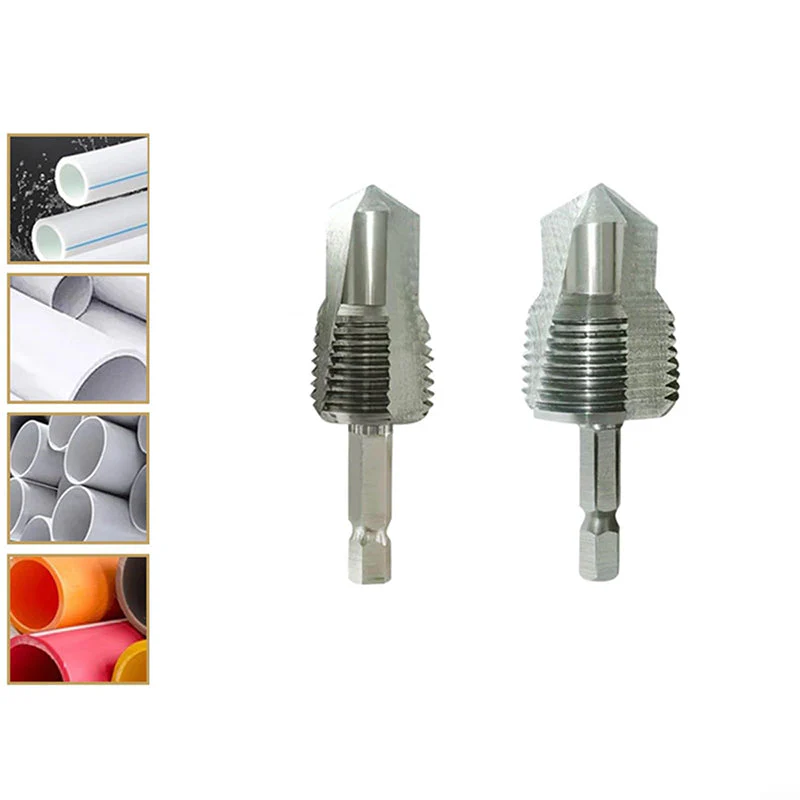 Tri-blade Tap Bit for Drilling, Tapping, Countersinking - Image 2