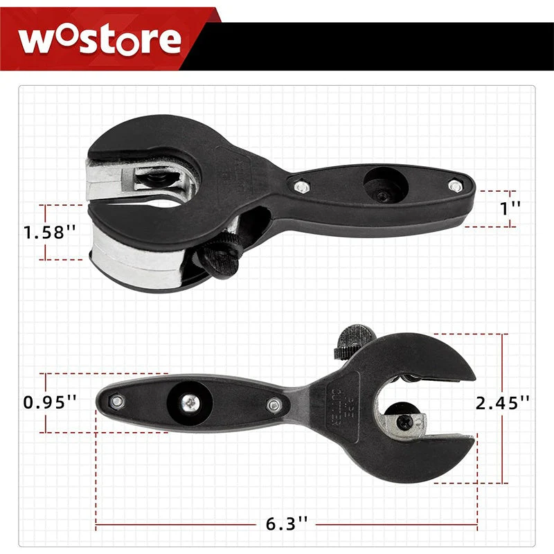 3-Piece Ratcheting Tubing Cutter Set - Image 5