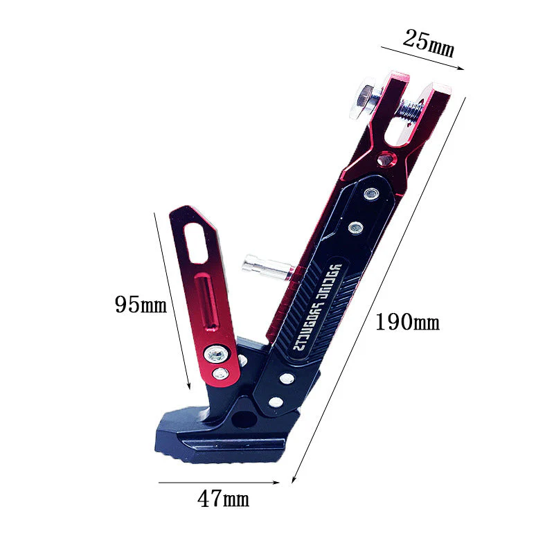 Universal Adjustable kickstand for Motorcycle - Image 8