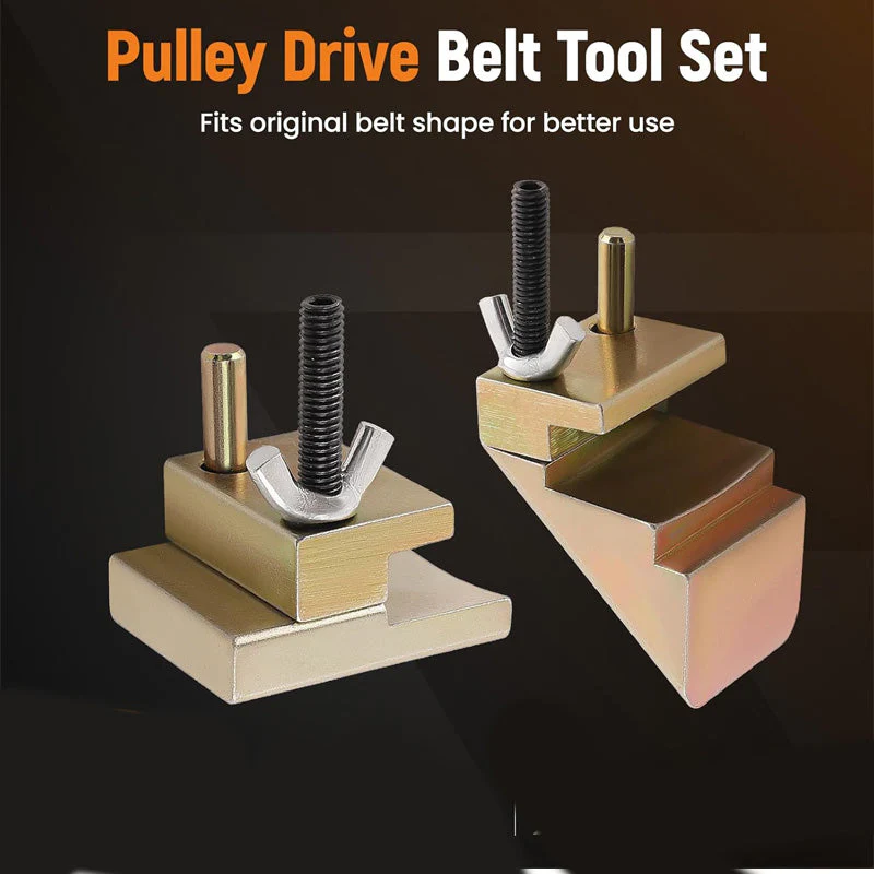Universal Engine Pulley Drive Belt Removal Installation Tools Set - Image 3