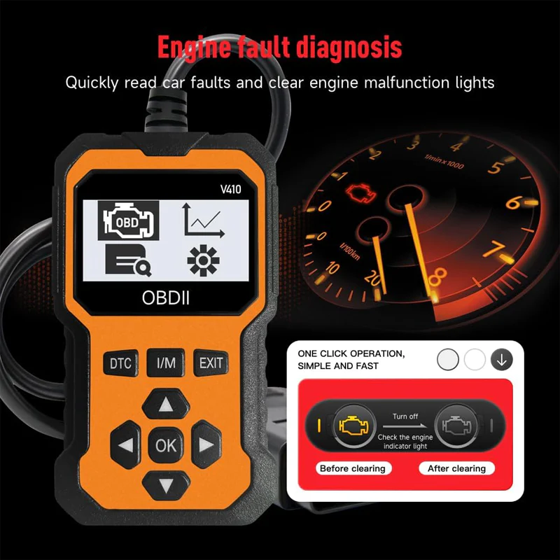 Universal OBD2 Scanner & Car Code Reader - Image 6