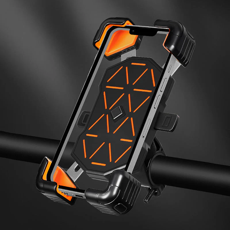 🚴‍♂️ LAST DAY 50% OFF! ✨ Universal Bike Phone Holder - 360° Rotation with Shockproof Silicone Grip for Secure Cycling & Outdoor Navigation 📱🔒
