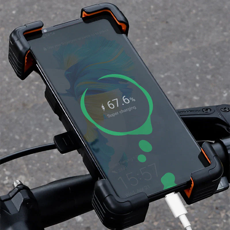 🚴‍♂️ LAST DAY 50% OFF! ✨ Universal Bike Phone Holder - 360° Rotation with Shockproof Silicone Grip for Secure Cycling & Outdoor Navigation 📱🔒 - Image 6