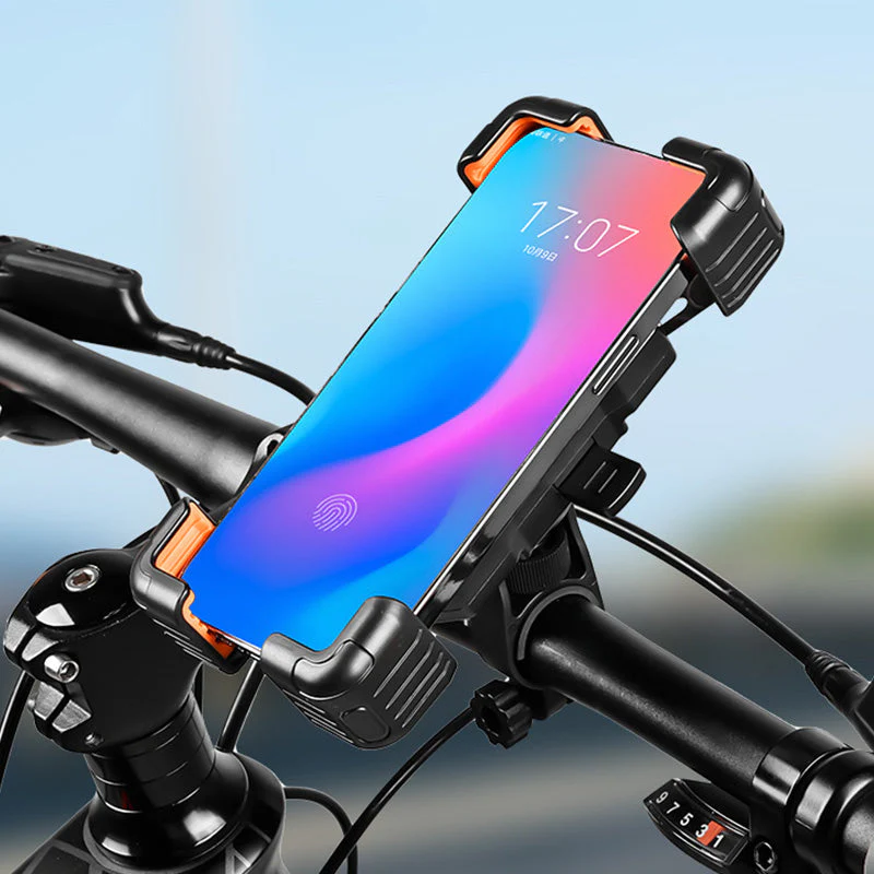 🚴‍♂️ LAST DAY 50% OFF! ✨ Universal Bike Phone Holder - 360° Rotation with Shockproof Silicone Grip for Secure Cycling & Outdoor Navigation 📱🔒 - Image 7