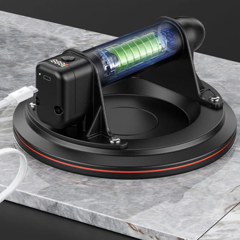 Super powerful motorized suction cup lifts large glass/granite/tiles/windows - Image 4