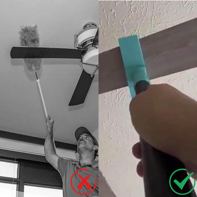 Pousbo® Ceiling Fan Blade Cleaning Vacuum Attachment - Image 5