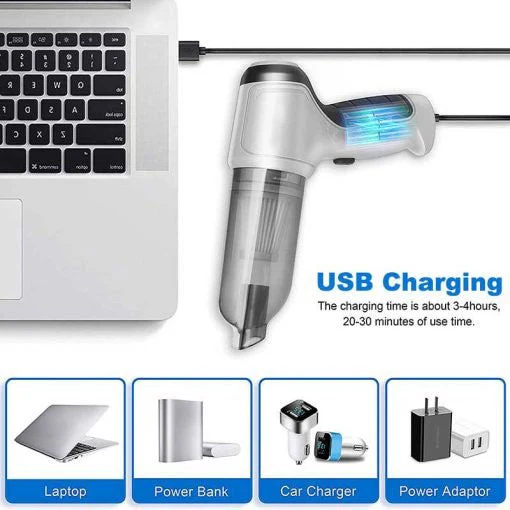 Mintiml® Mini Handheld Cordless Vacuum Cleaner - Image 6