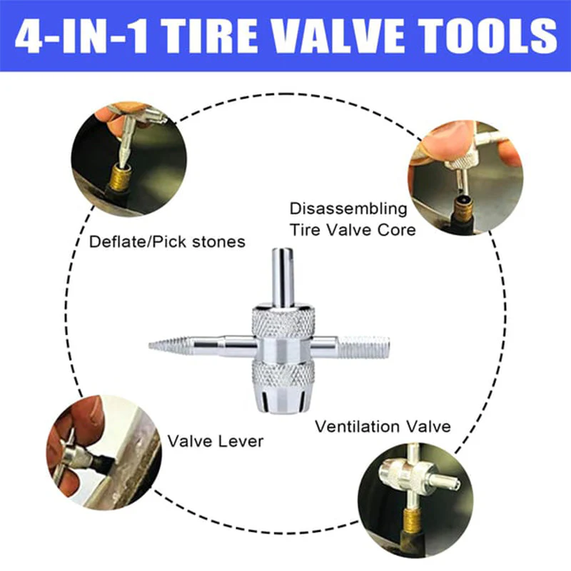 🔥Hot Sale🔥Quick Change Car Tire Valve Tool Kit (50% OFF) - Image 4