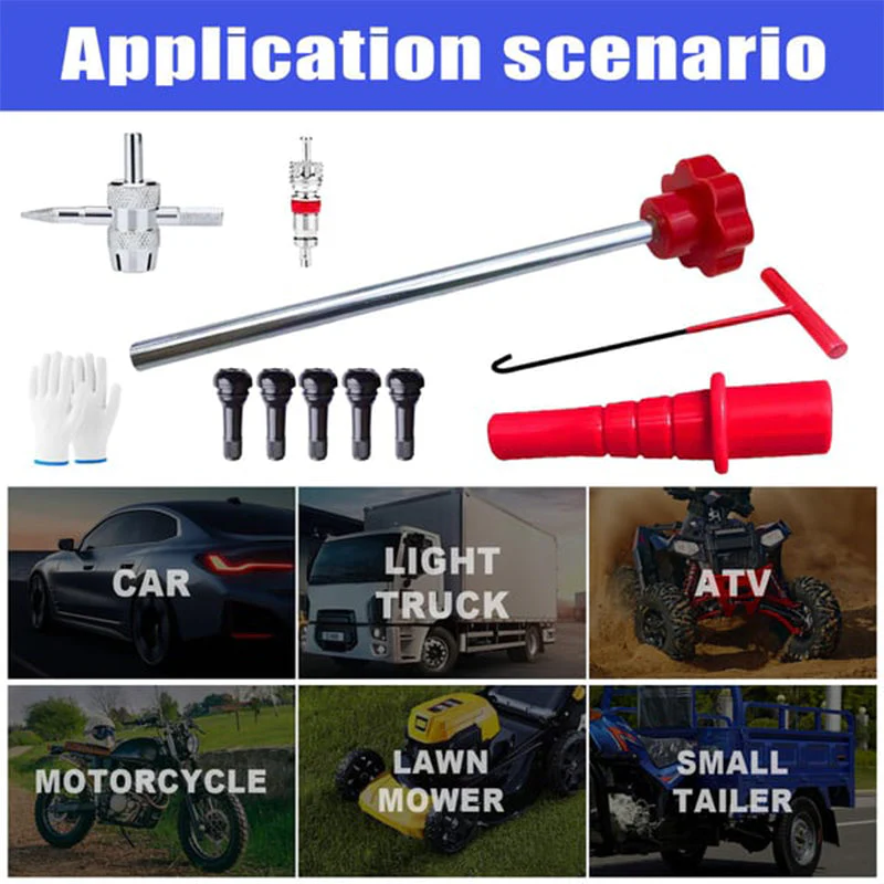 🔥Hot Sale🔥Quick Change Car Tire Valve Tool Kit (50% OFF) - Image 5