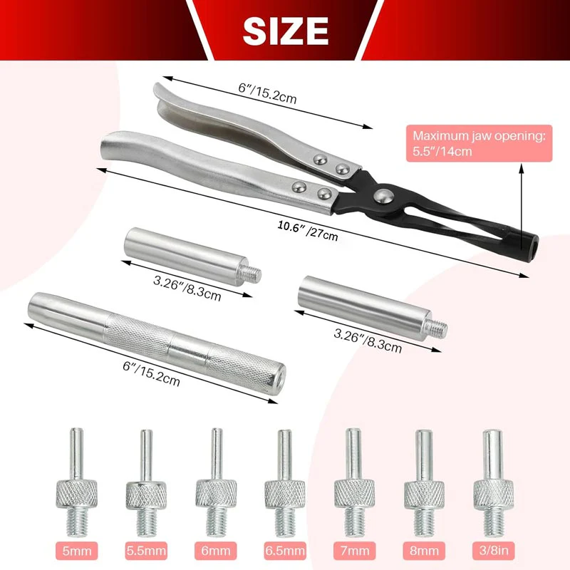 11pcs Valve Stem Seal Remover and Installer Tool Set - Image 5