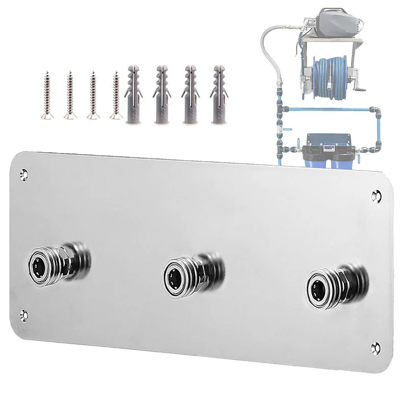 Wall Mount Foam Cannon Holder with 1/4" Quick Connect - Image 3