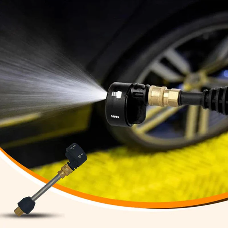 🌿💧6-in-1 Adjustable High Pressure Wash Nozzles - for Deck, Car and House Cleaning - Image 2
