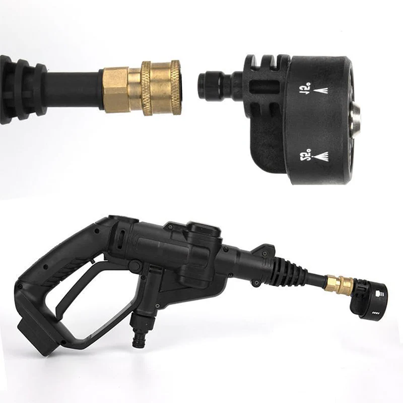🌿💧6-in-1 Adjustable High Pressure Wash Nozzles - for Deck, Car and House Cleaning - Image 3