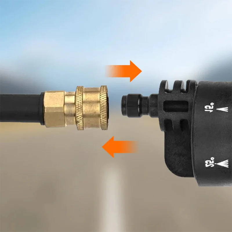 🌿💧6-in-1 Adjustable High Pressure Wash Nozzles - for Deck, Car and House Cleaning - Image 5