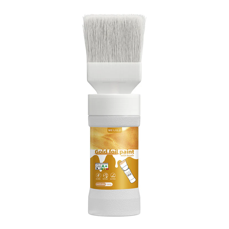 Water-Based Metallic Silver Paint with Built-in Brush - Image 11