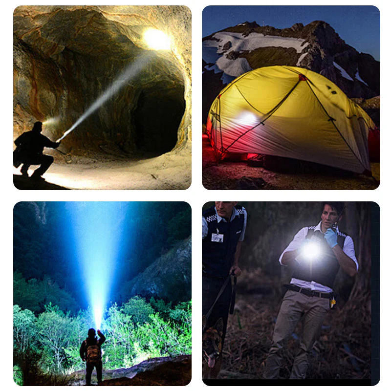 LED Li-ion Battery Waterproof Headlamp - Image 9