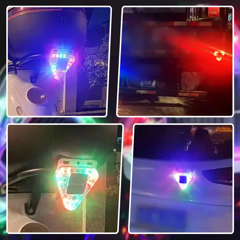 Waterproof Solar-Powered Truck Tail Warning Light - Image 3