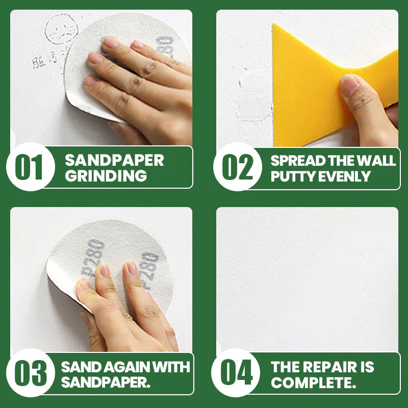 Waterproof Wall Mending Agent with Tools - Image 8