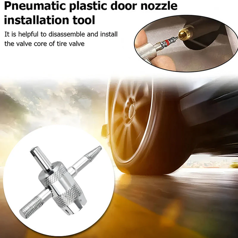 5PCS 4-Way Tyre Valve Removal Tool for Car - Image 8