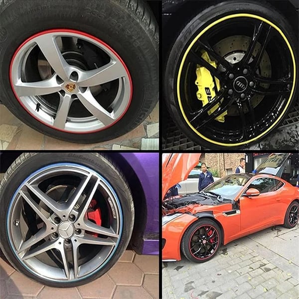 🔥Hot Sale - 49% OFF🔥Car Wheel Rim Protector Decor Strip - Image 3