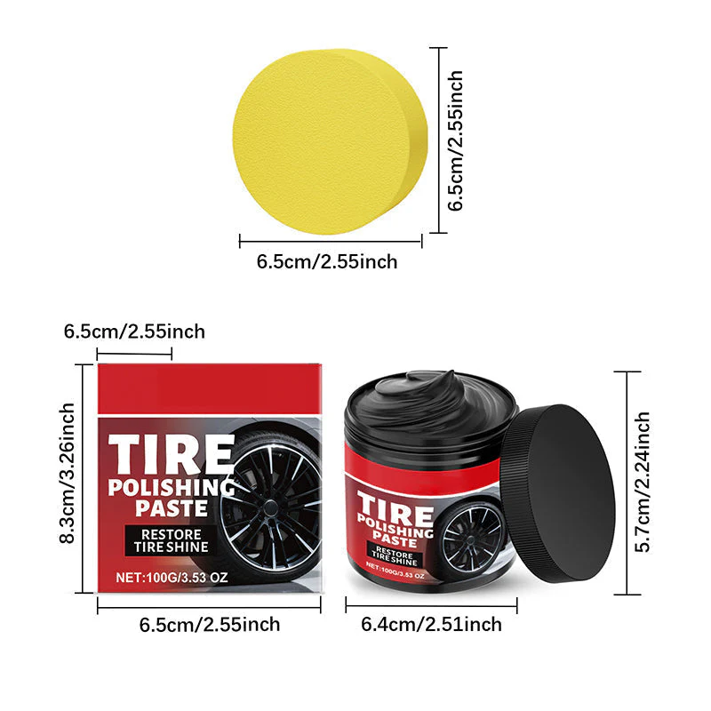 🔥Hot Sale Deals-Wheel Shine Balm with Sponge Applicator - Image 15