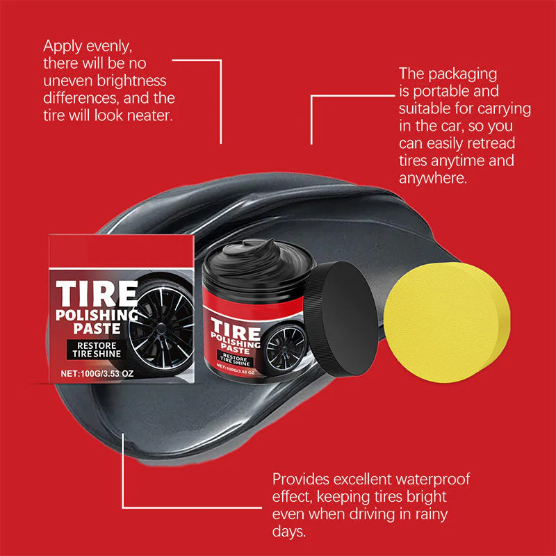 🔥Hot Sale Deals-Wheel Shine Balm with Sponge Applicator - Image 8