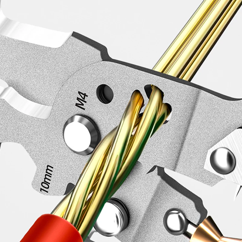 Multifunctional Foldable Wire Stripping Scissors with Electrical Test - Image 6