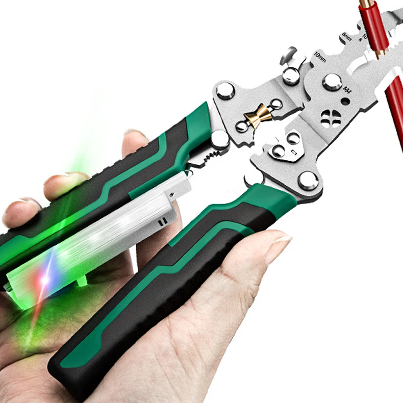 Multifunctional Foldable Wire Stripping Scissors with Electrical Test - Image 9