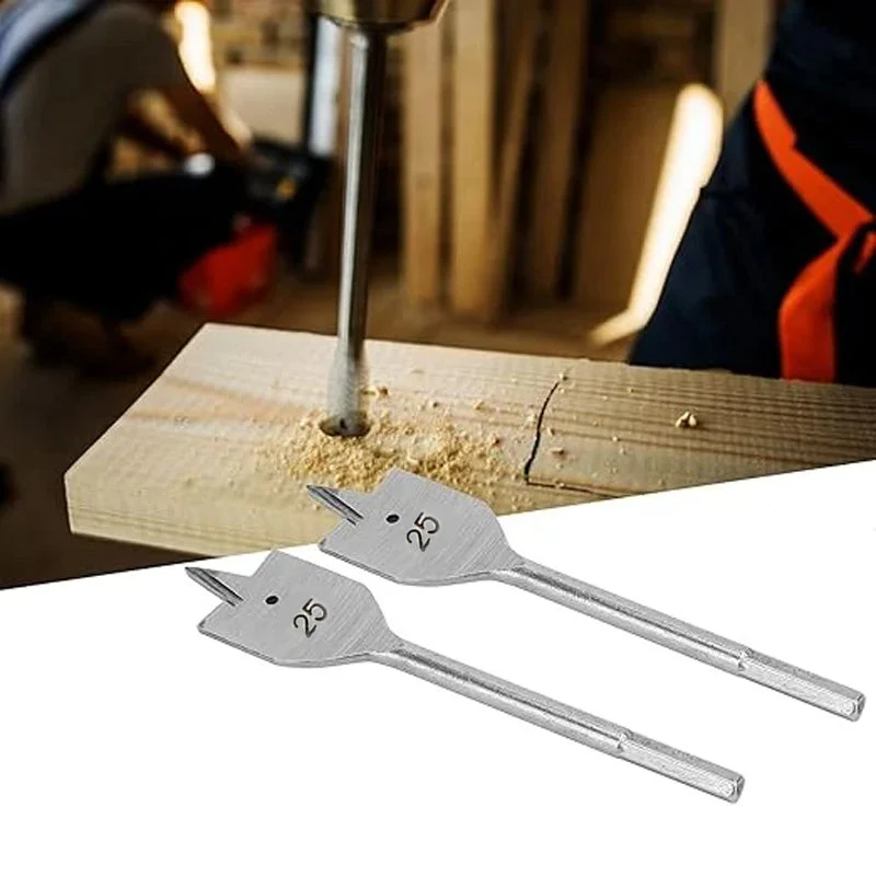 🔥6pcs Versatile Wood Spade Drill Bit Set - Image 4