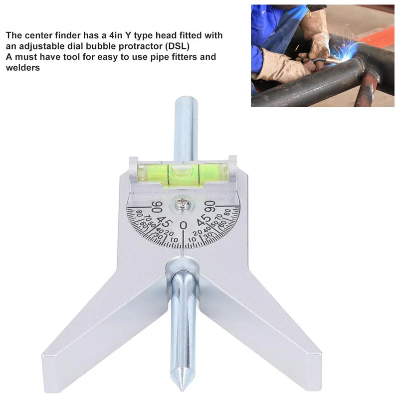 Y-Type Pipe Center Finder Tool for Marking & Alignment - Image 2