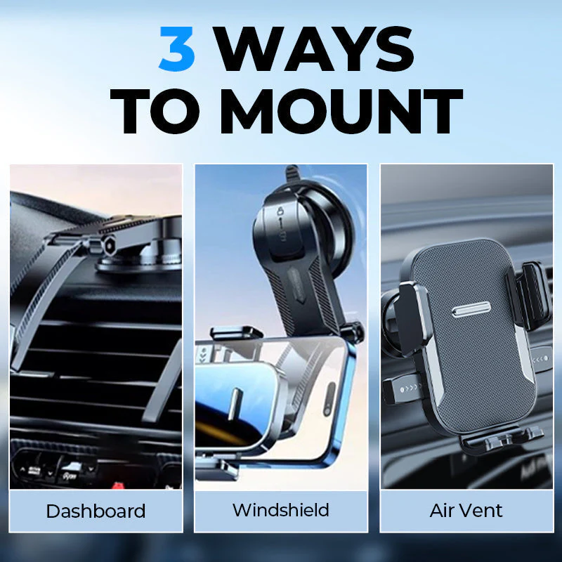 Multifunctional Suction Cup Car Phone Holder - Image 3